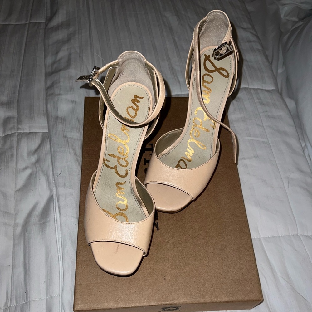 Sam Edelman Pink Nude Heels